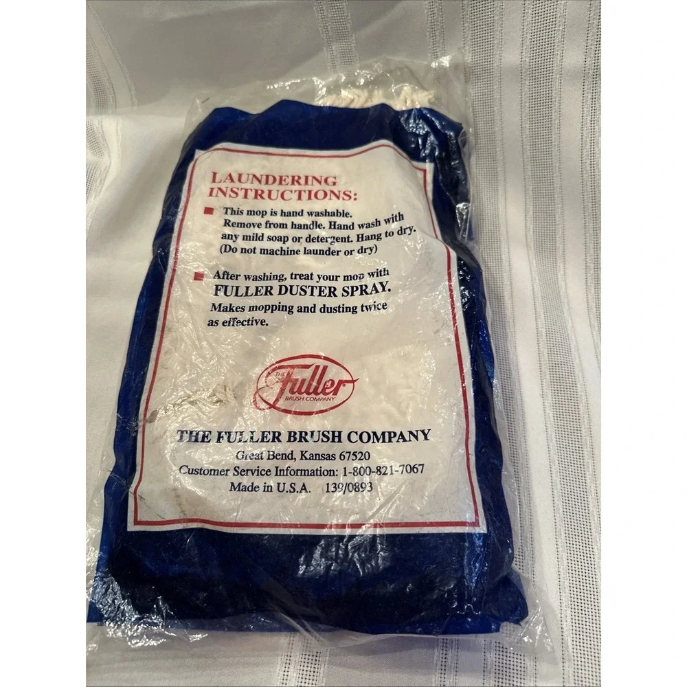 Fuller Brush Treated‎ Dust Mop Head 139/0893 USA New/Sealed Vintage
